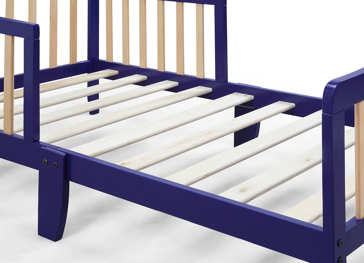 Twain Toddler Bed - Blue/Natural