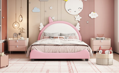 Unicorn Dreams Full Size Upholstered Bed