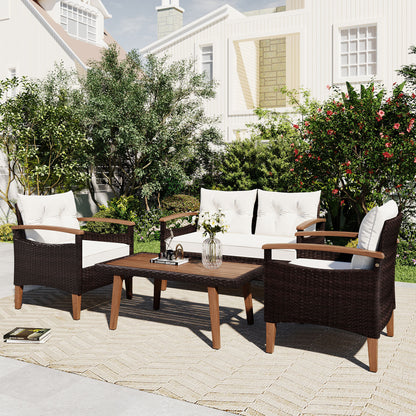 Eco Luxe Outdoor Living Seating Set