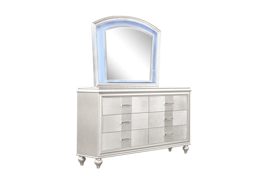 Galaxy Modern Dresser Vanity - White
