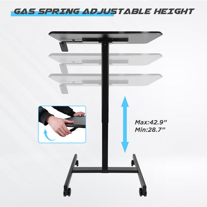 Flexi Computer Desk- Height-Adjustable