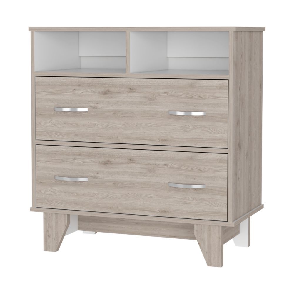 Elegant Gray Haven Dresser