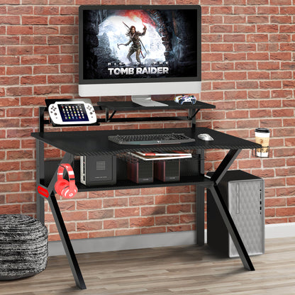 Kraft Gaming Desk - Black