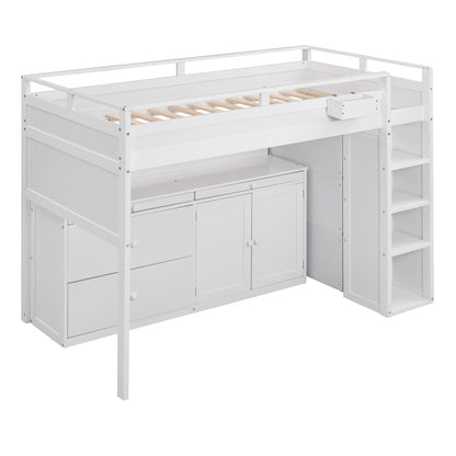 Fortuna Loft Bed - Twin