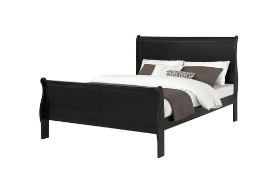 Elegance Rest Queen Size Panel Sleigh Bed