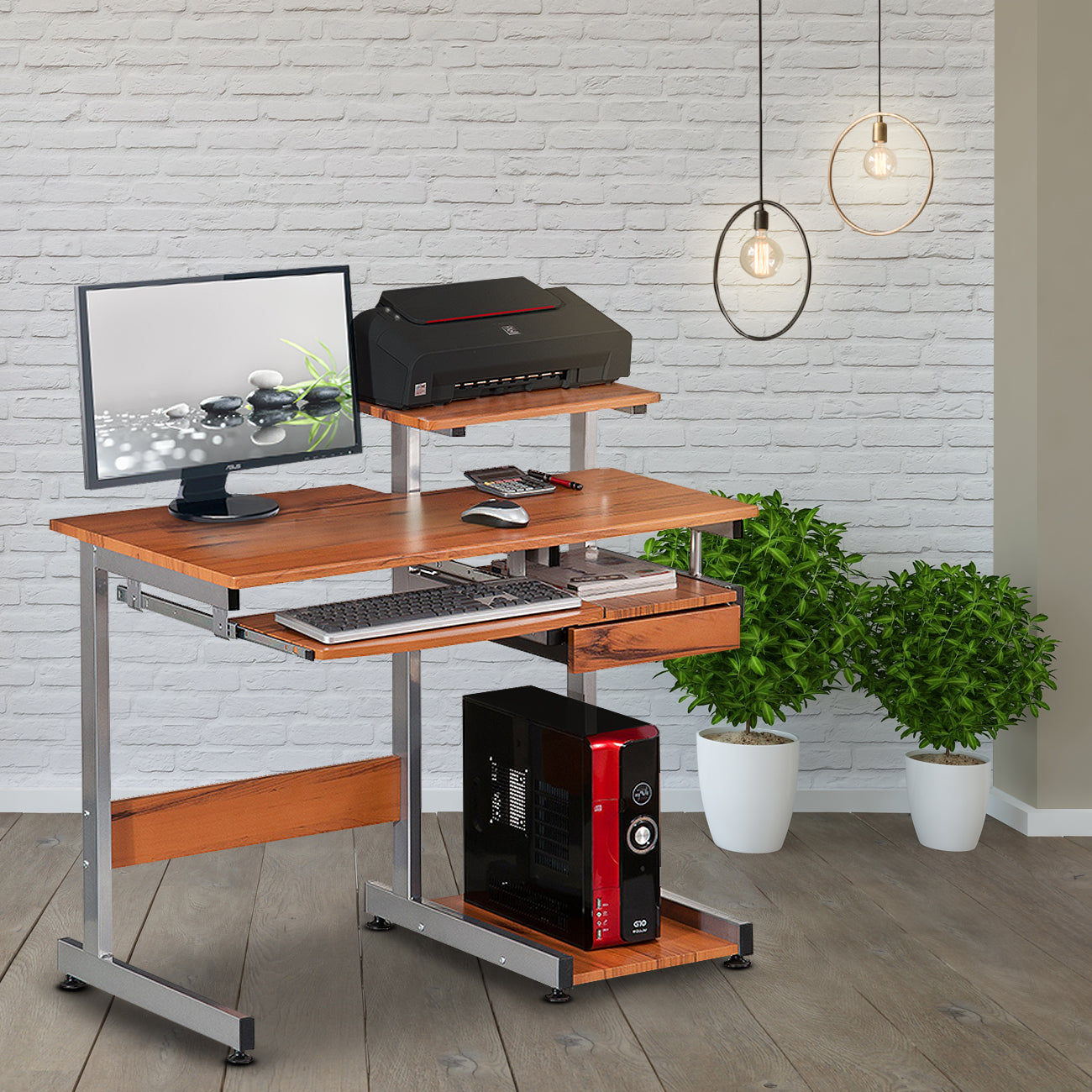 Pro Master Computer Workstation Desk