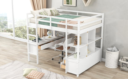 Sky Rise Loft Bed -Full