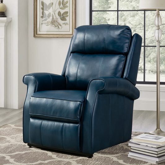 Landis Recliner Chair - Navy Blue