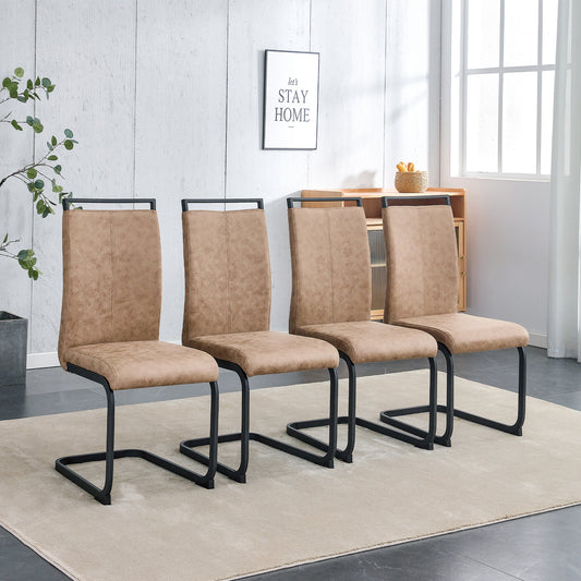 Nelson Dining Chairs (Set of 4) - Brown