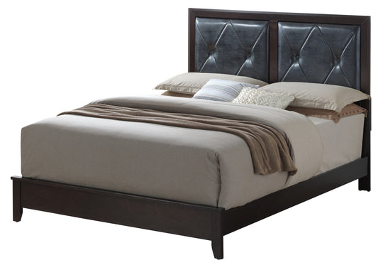 Primo Suffolk Queen Size Bed - Espresso