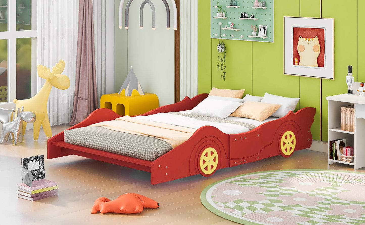 RaceCar Dream Bed - Red