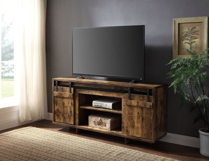 Bellarosa TV Stand - Rustic Brown