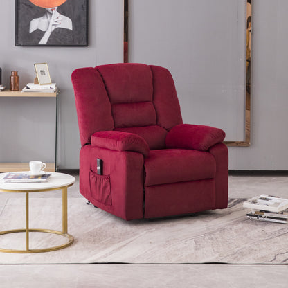 Duraplus Power Lift Recliner Chair - Red