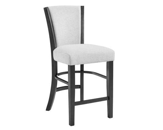 Oliver Fabric Counter Height Dining Side Chair (Set of 2) - Gray