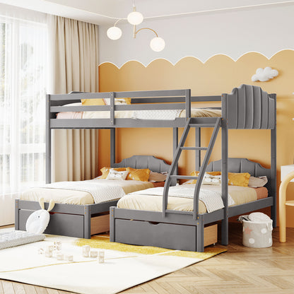 Velvet Dreams Triple Bunk Bed