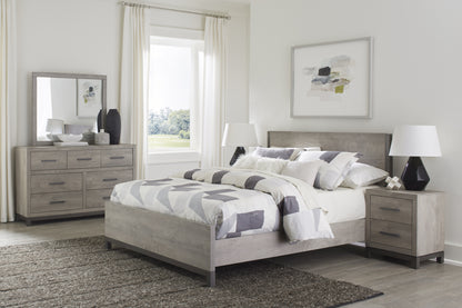 Elegant Solid Wood Queen Bed