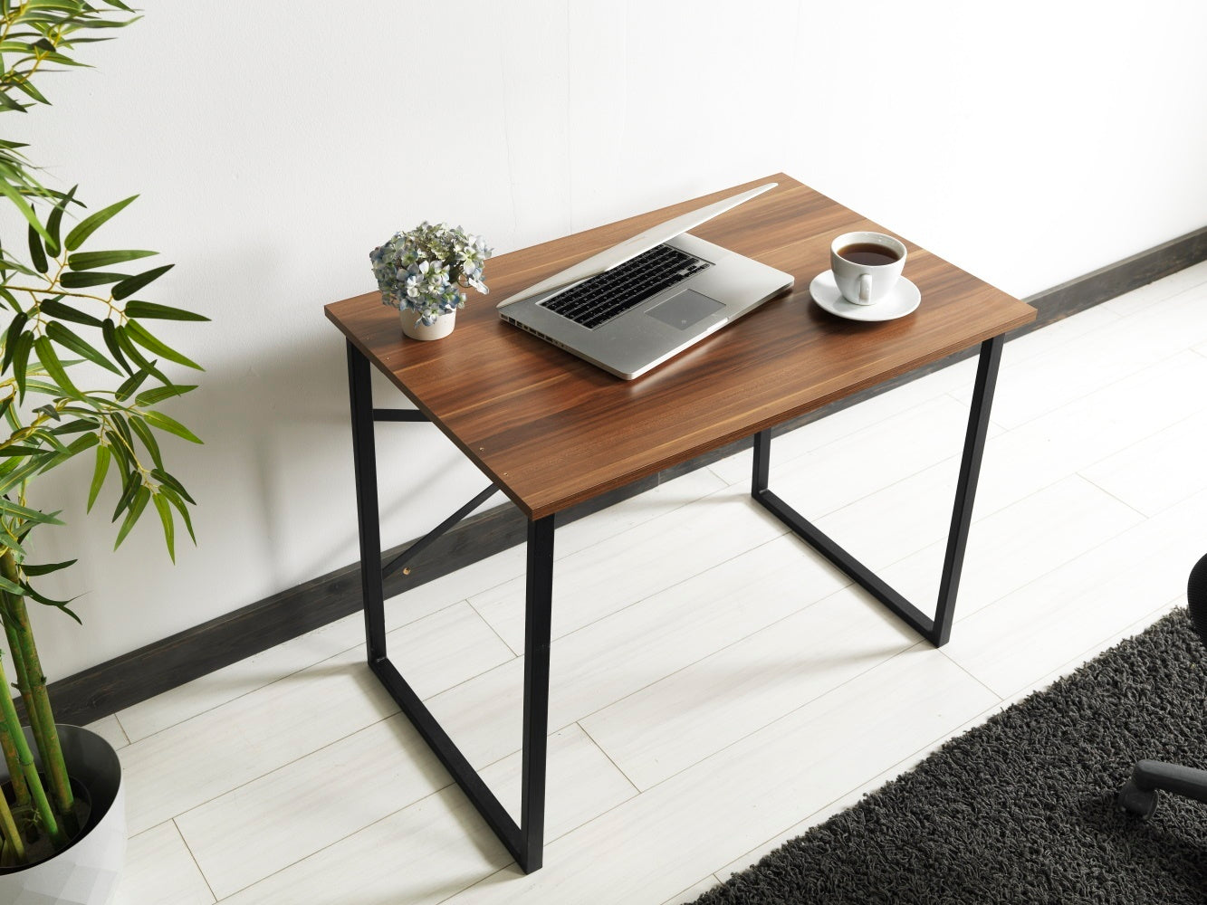 Eco Smart Computer Desk - Walnut