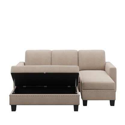 Cozy Haven Reversible Sectional Couch Set