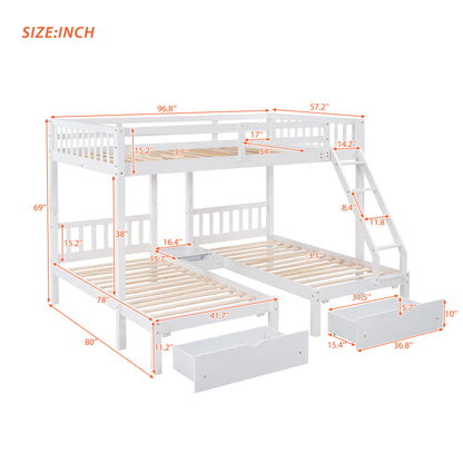 Dreamland Triple Bunk Bed