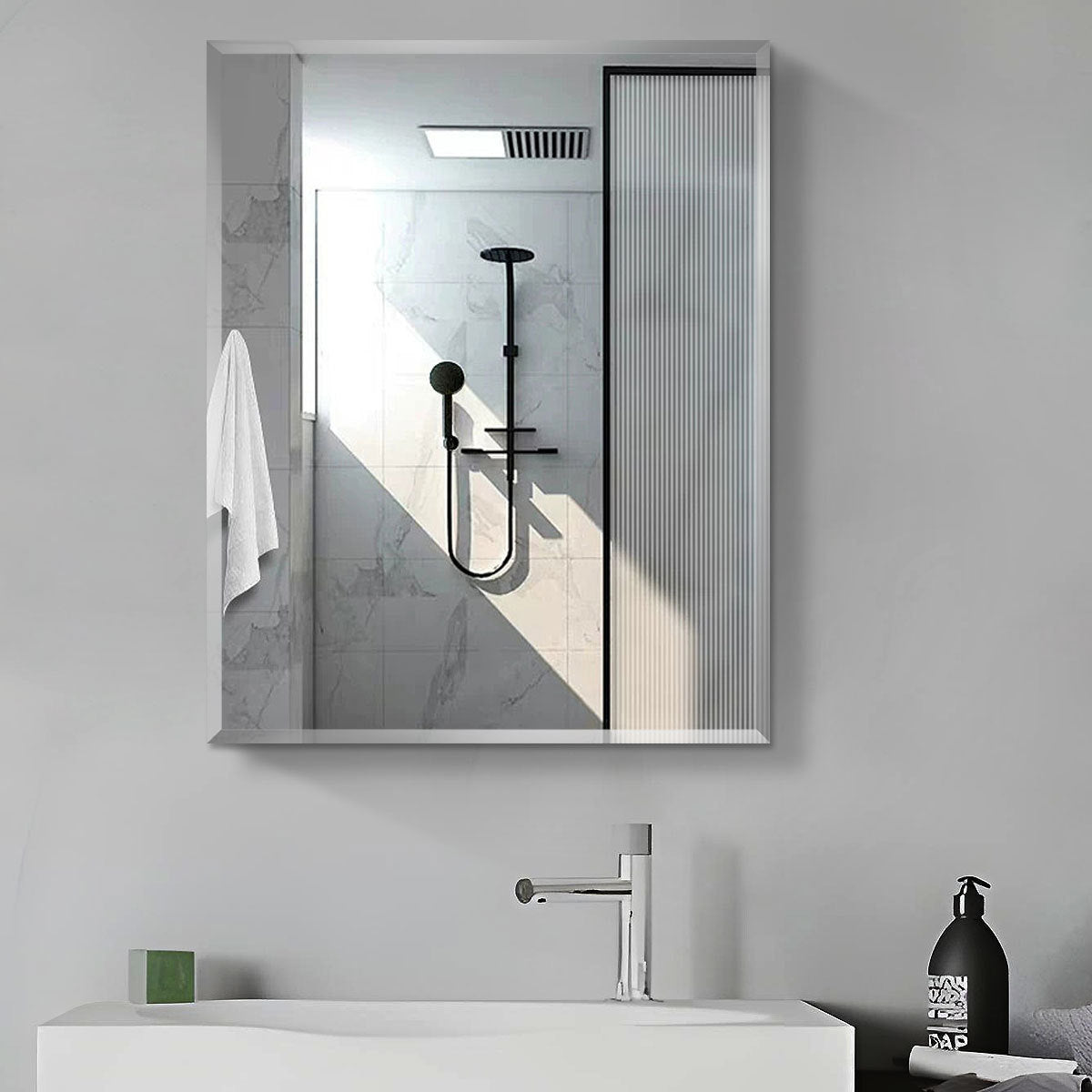 Maximizer Medicine Cabinet with Mirror  bathroom