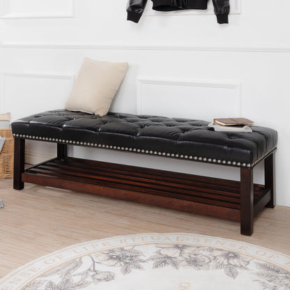 Woodland Retreat Bench - Black