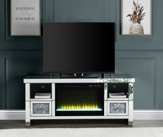 Cozy Station III TV Stand  With Fireplaces