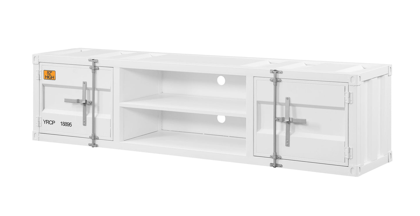 Cargo TV Stand - White