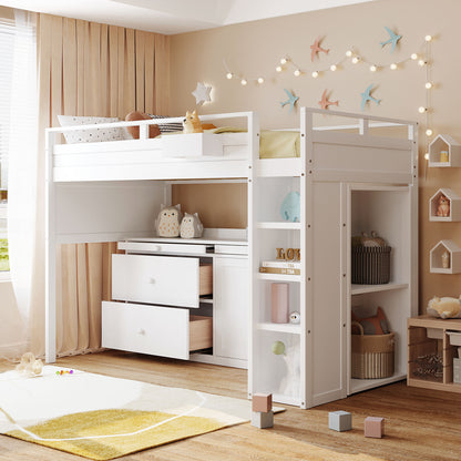 Fortuna Loft Bed - Twin