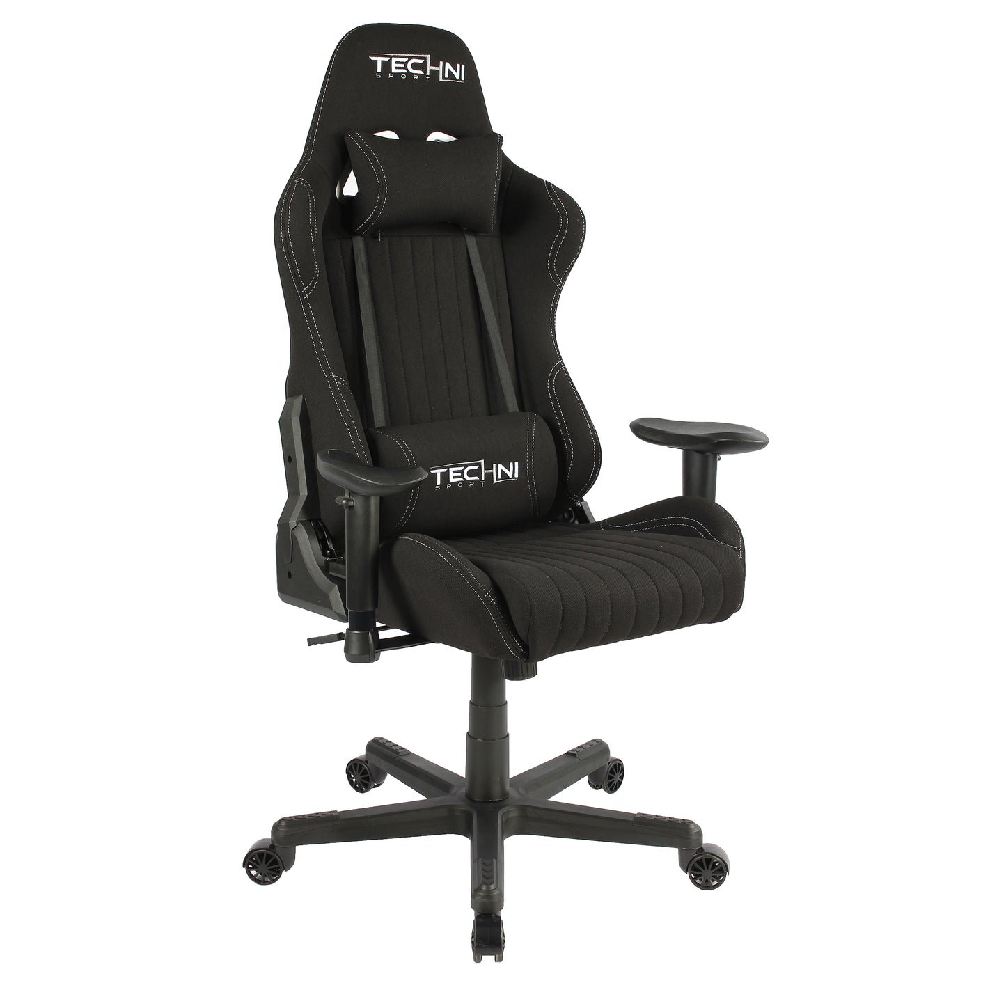 Ergo Max Elite Fabric High Back Gaming Chair- Black