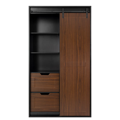 Elegant Ebony Wardrobe