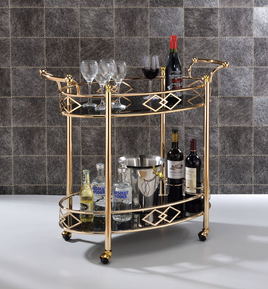 Golden Lord  Bar Cart