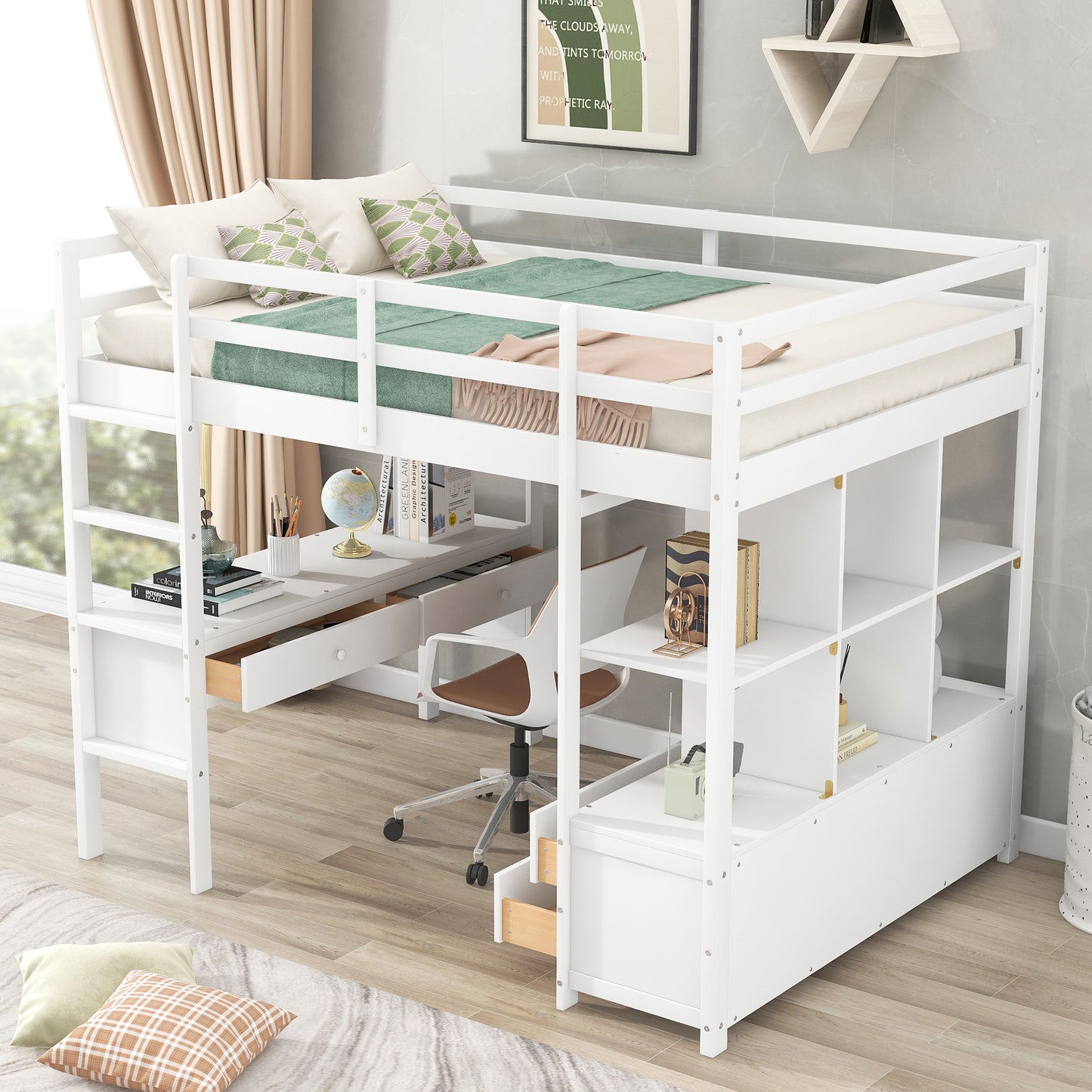 Sky Rise Loft Bed -Full