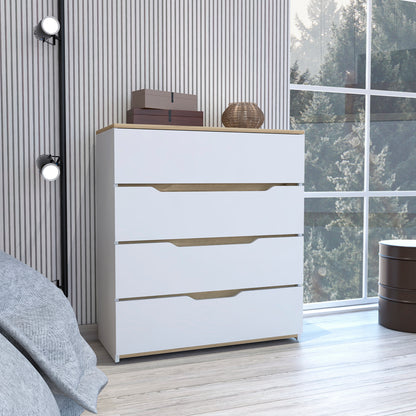 Elegance Oak White Dresser