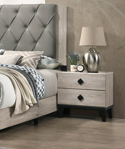 Lyra Nightstand - Cream