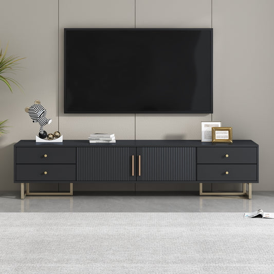 Ross TV Stand Media Console - Black