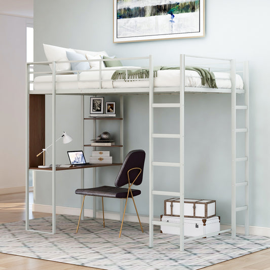 Silver Sky Loft Bed