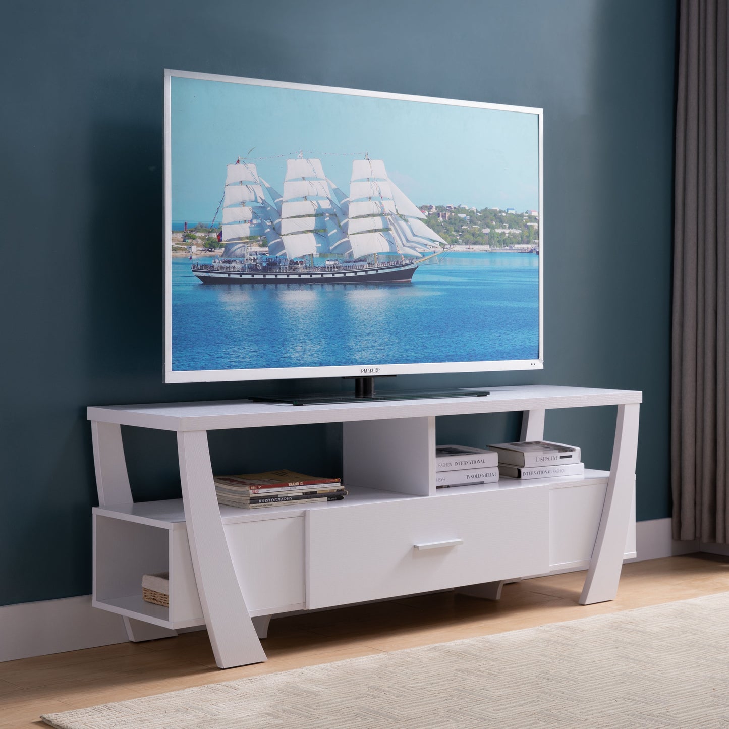 Zure TV Stand - White