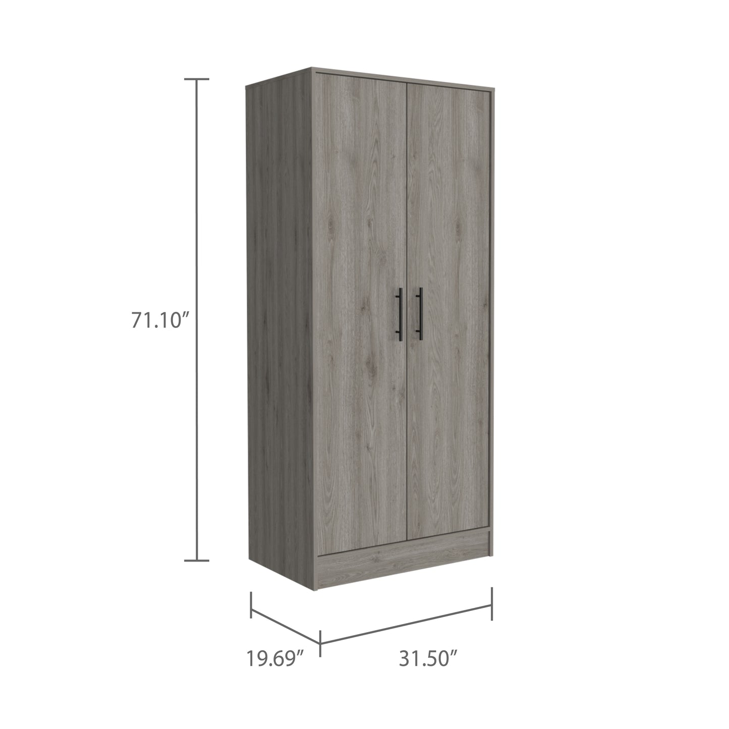 Grayson Rectangle Wardrobe