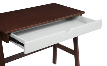 Hilton Desk - Espresso & Gray