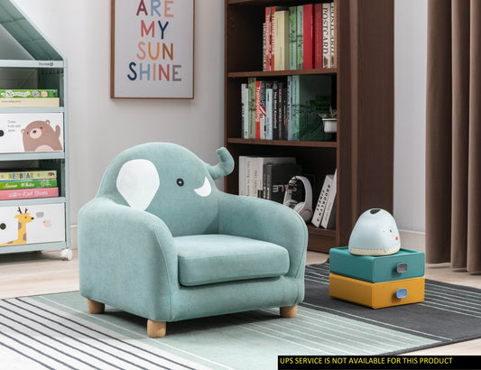 Elephant Kids Chair - Grey