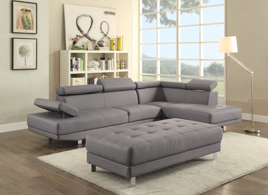 Riveredge Sectional Sofa -Gray