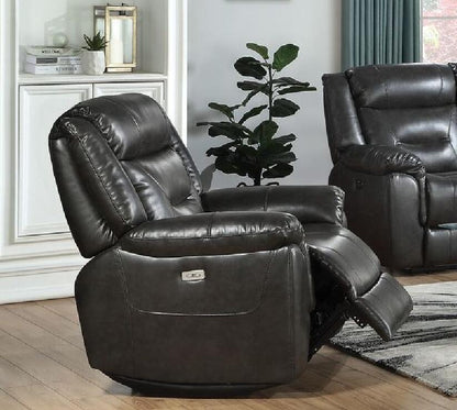 Roma Recliner (Power Motion) - Gray