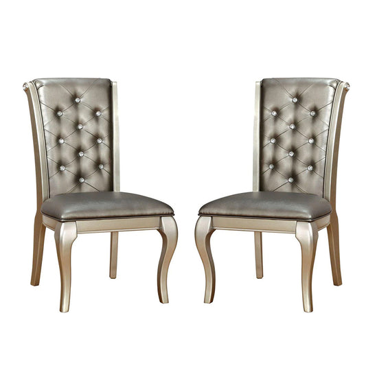 Shelton Dining Chairs (Set of 2) - Champagne