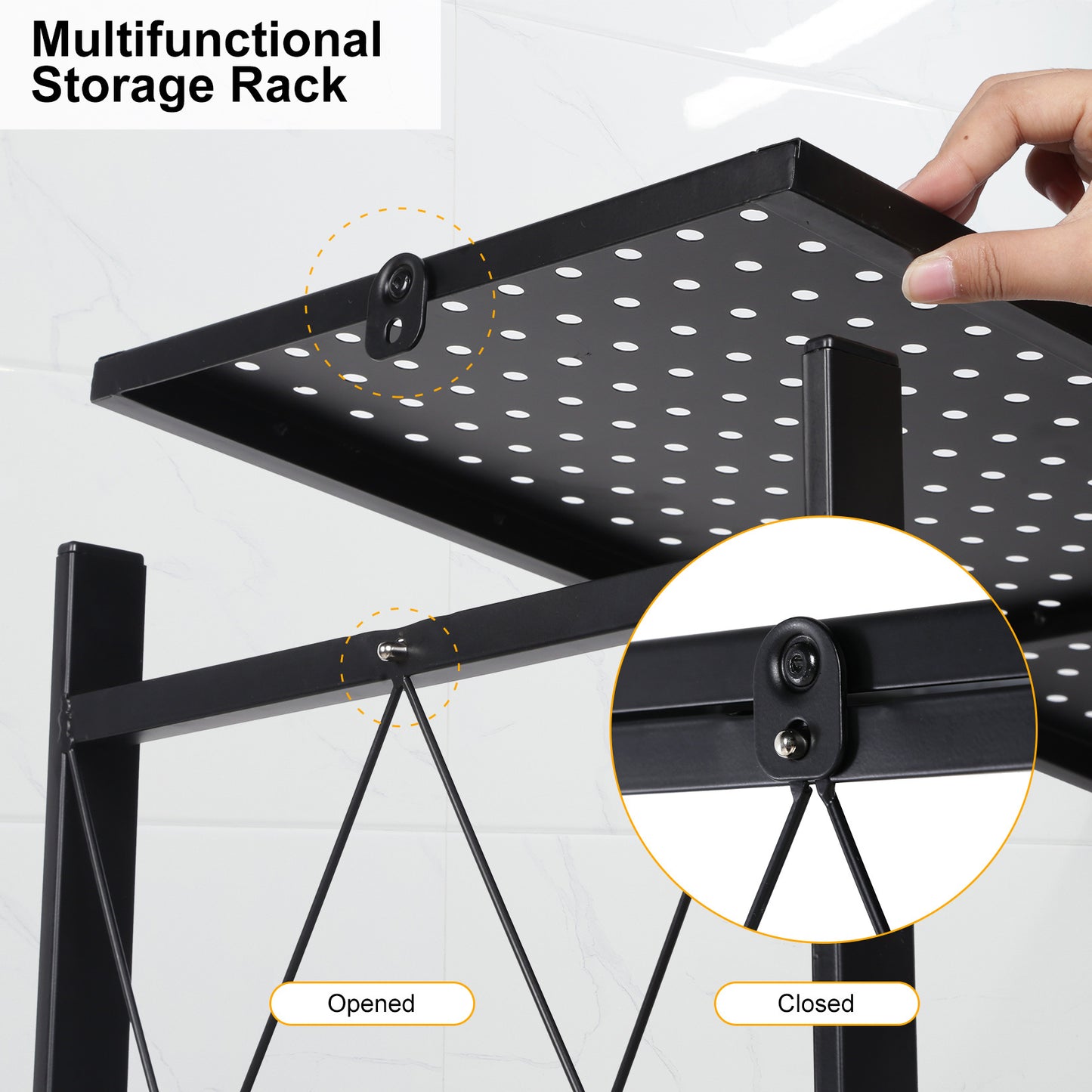 Smart Rack 4-Tier Storage System