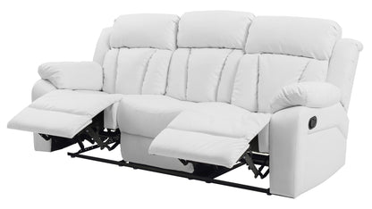 Daria Reclining Sofa - White