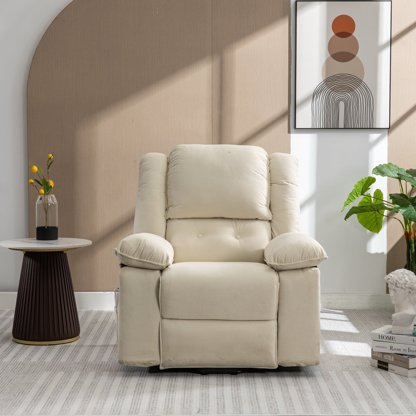 Euphoria Power Lift  Massage Recliner Chair - Beige