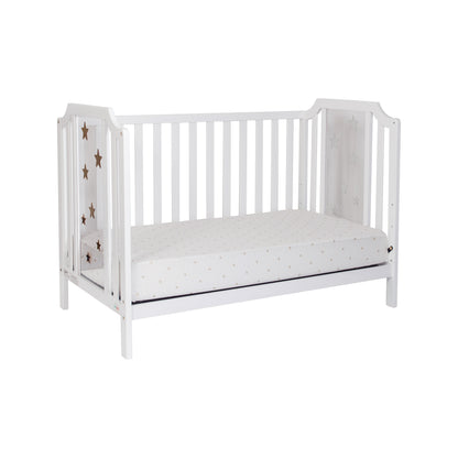 Nautical 3-in-1 Convertible Island Crib - White