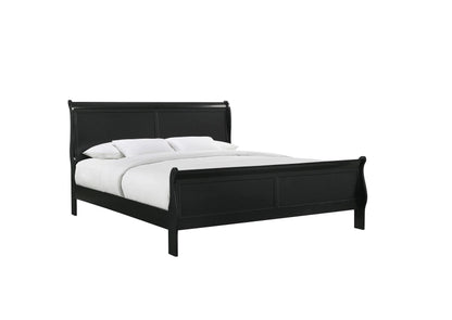 Elegance Rest Queen Size Panel Sleigh Bed