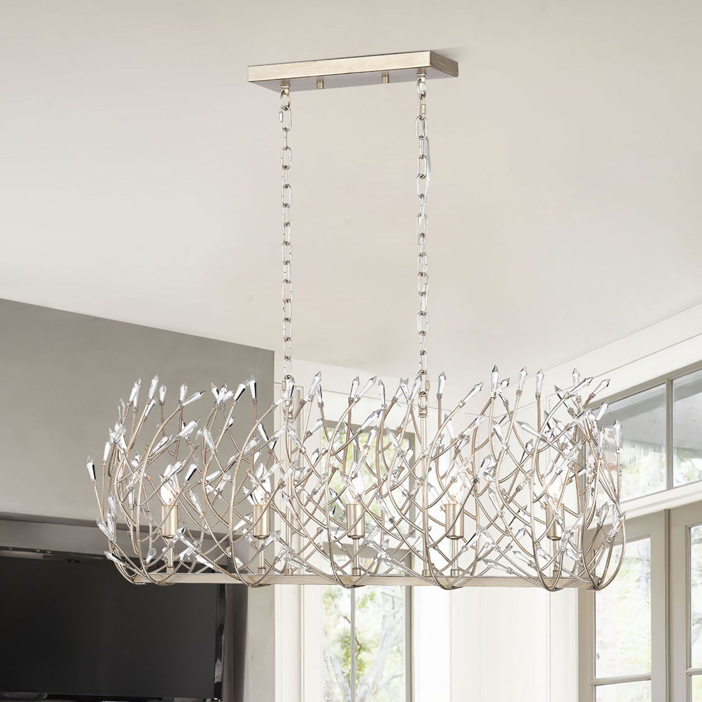 Elegant Glow Pendant Chandelier