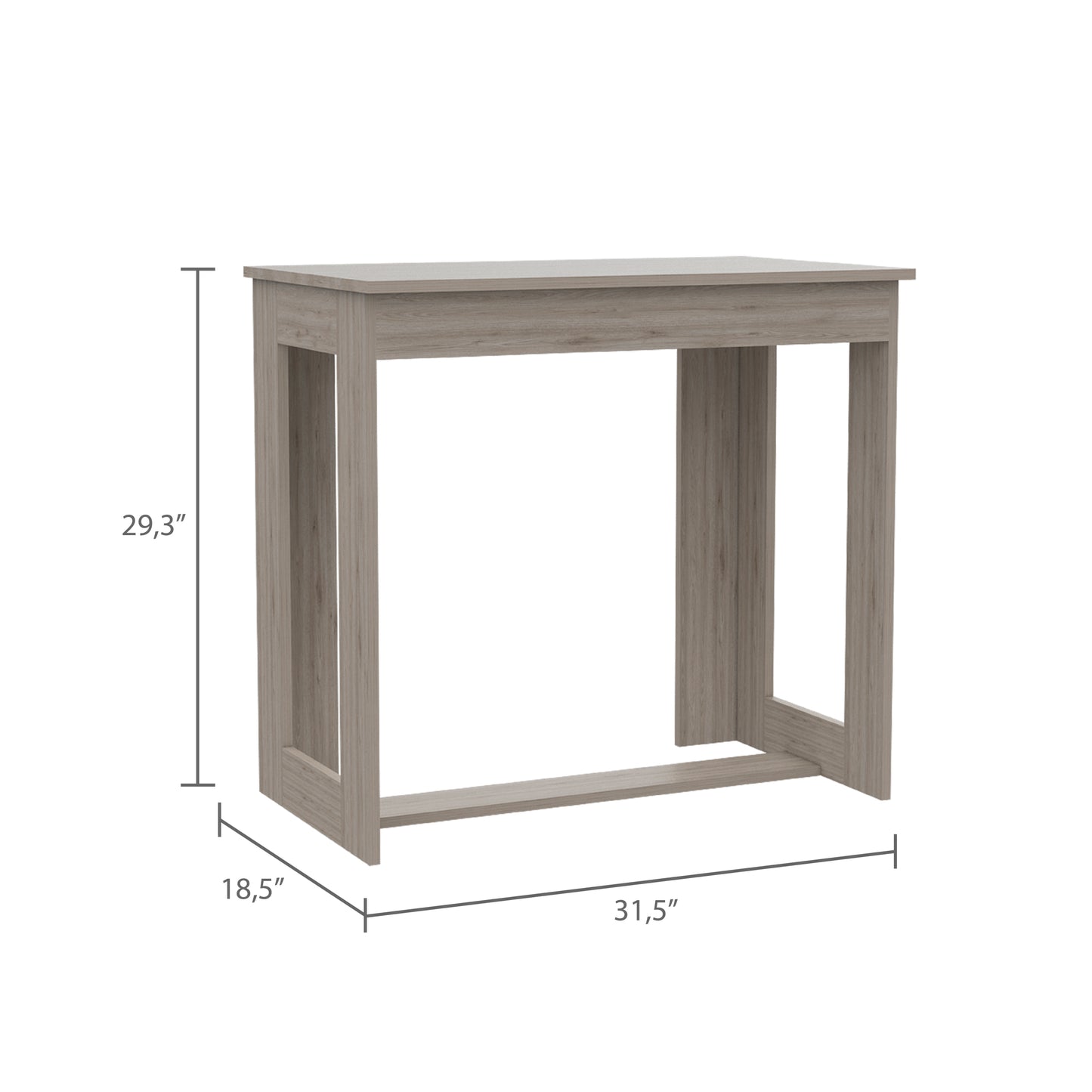 Oasis Writing Desk - Light Gray